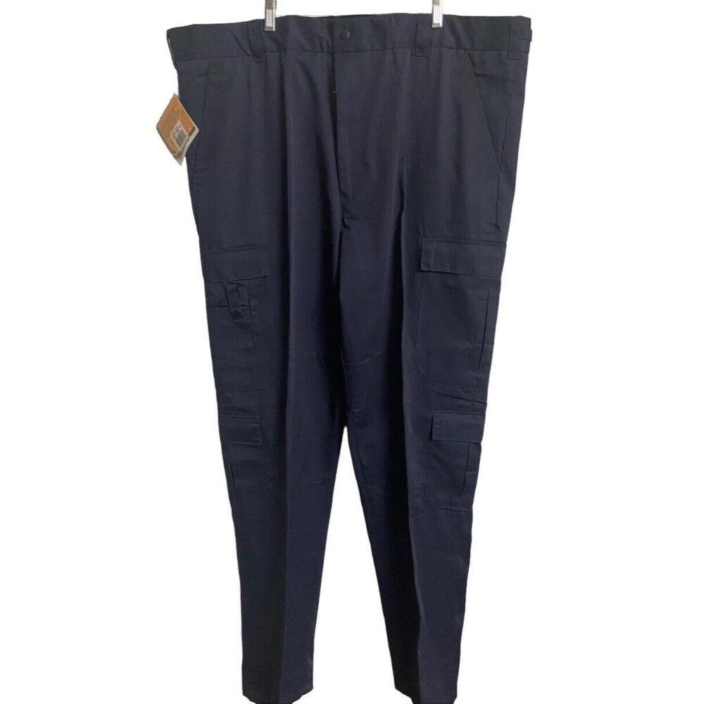 Rothco Teflon Uniform Pants Midnight Blue Mens 2XL Reg Ultra Force 5775Front Zip